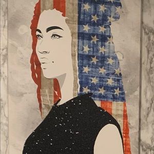 American girl wall art